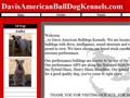 Puppies for sale from http://davisamericanbulldogkennels.com/