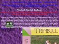 Puppies for sale from http://www.trimbullbulldogs.com/